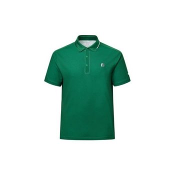 골프반팔티 VQA RHRFJ41443 니트 밴드 반팔 폴로 셔츠 Green