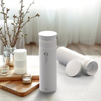 데일리 보온보냉 스텐 보틀 텀블러 500ml 화이트 2P