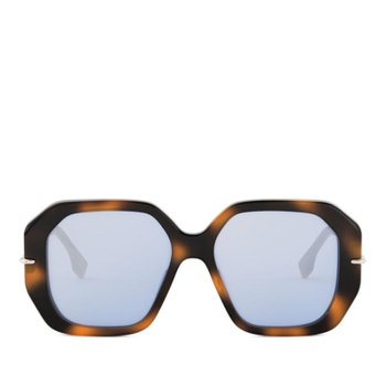 [해외배송] 펜디 토르토이즈쉘 오버사이즈 지오메트릭 프레임 선글라스 FE40173I 53X 54