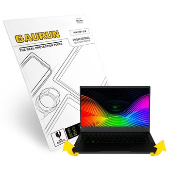 제이티앤디 가우런 레이저 블레이드 스텔스13 G1650 무광 전신 외부보호필름 SET