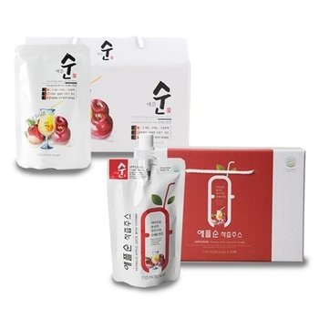 고품질 영주 사과즙 생사과즙 애플순20포(스파우트) (W805C5E)