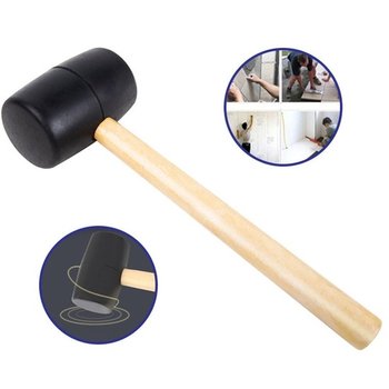 목수도구 흠집방지 DIY 목공예 고무 망치 500g 23cm 고무망치 우레탄망치 타일시공 마루시공