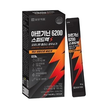 일양약품 아르기닌 6200스피드액 오르니틴 플러스 로우슈가 20g 14포(2주분) - 오르니틴, 카르니틴