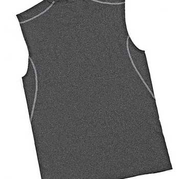 남성 쿨링 민소매 기능성 그레이 L 라운드티 러닝 민소매