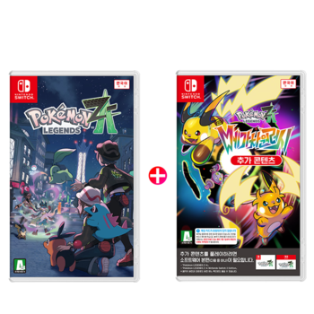 닌텐도 스위치 포켓몬스터 레전드 ZA 제트에이 + 스위치 포켓몬 ZA 메가 차원 러시 DLC 세트