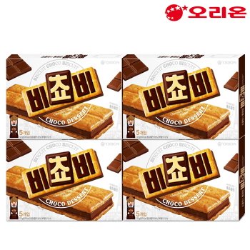 오리온 비쵸비 125gX4개