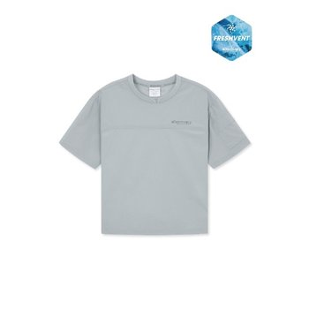 디스커버리키즈반팔티 AQS DKTR76053-GRL 키즈 프레시벤트 경량 우븐 소매 포켓 트레이닝 반팔티