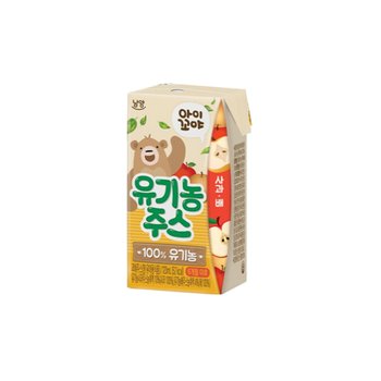 아이꼬야 유기농주스 사과배 120ml x 12개