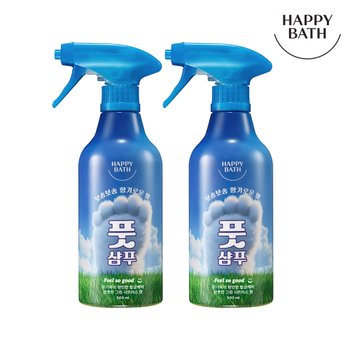 해피바스 필쏘굿 풋샴푸 500ml 2개