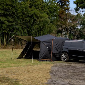 블랙오토듀얼팔레스 차박 도킹텐트 오토폴 투싼~카니발 도킹 가능