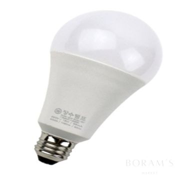 컨버터내장 LED전구볼 15W 전구색(오렌지색) 촛대전구 조명전구 삼파장조명 전구교체 삼파장전구