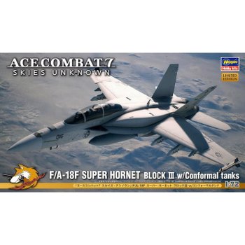 BH52444 1대72 에이스컴뱃7시리즈-F/A-18F 블록III(컨포멀 탱크 사양)