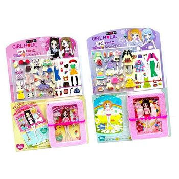 입체씰 코디스티커 걸홀릭 카드케이스 문구/사무용품