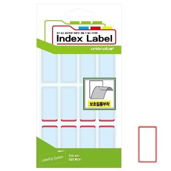 13매입 견출지 적색 UL-2416 19x38 보호필름 (WFJ8WIQ)