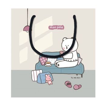 몽 포트 캐릭터 쇼핑백 (10개 1세트)