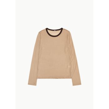 [신세계백화점]베이스레인지 26FW Racer Long Sleeve Tee, Aural Tactile