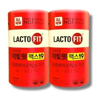 종근당건강 생유산균 락토핏 맥스19 2g x 60포 2박스