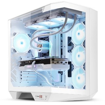 darkFlash DY470 ARGB 강화유리 미들타워 케이스 화이트