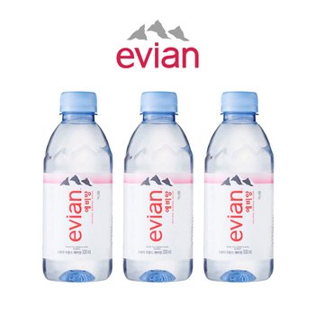[카페음료] 에비앙 생수 330ml x 18EA