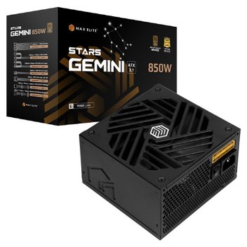 맥스엘리트 STARS GEMINI 850W 80PLUS 브론즈 ATX3.1 파워 블랙