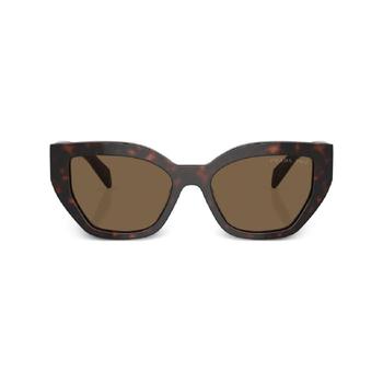 프라다 톨토이즈셸 이펙트 캣아이 프레임 선글라스 SPRA0916N5Y1