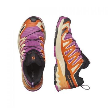 살로몬 SALOMON XA 프로 3D V9 W - 로즈 바이올렛 드레곤 파이어 파파야 L47467900 461193