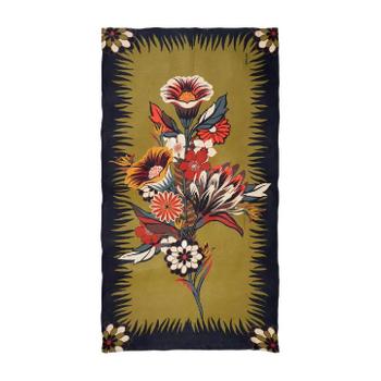 25 FW Osklen 파티 플로럴 가든 스카프 75280 TP448003398