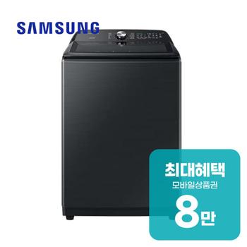 삼성 통버블 세탁기 25kg (블랙캐비어) WA25B8377KV 렌탈 60개월 월 30300원