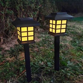 정등 SV88JJ71 태양광 충전 정원 조명 집양 주황색