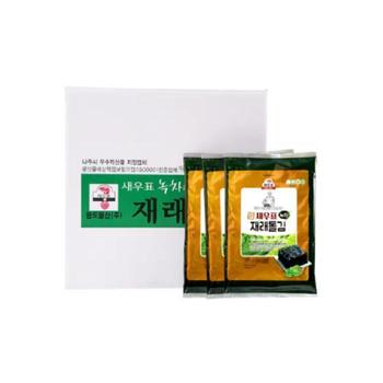 새우표 완도 녹차재래 돌김전장 30g x 40봉 아이들반찬/J (S50843012)