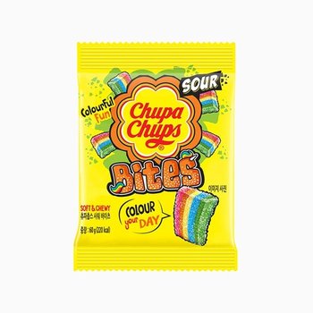 츄파춥스 젤리 사워 바이츠 60g x 10개