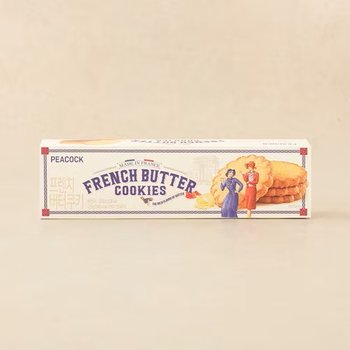 피코크 프렌치 버터쿠키 125g