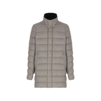 하이 넥 패딩 코트 150819078