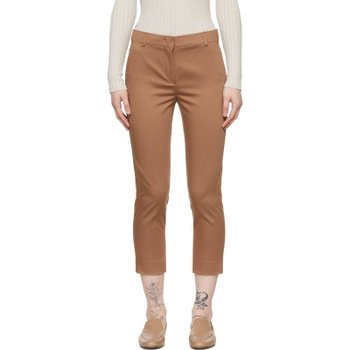 [해외] 막스마라 브라운 폴고레 슬랙스 11310722600 MM10334 036 Terracotta