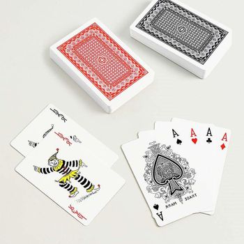 포커 카드 2개입 케이스포함 카지노 마술 바둑이 놀이