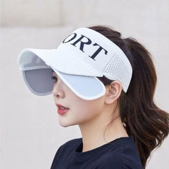 [JHL70435_51IE]여성용 여름 스포츠 썬캡(화이트)