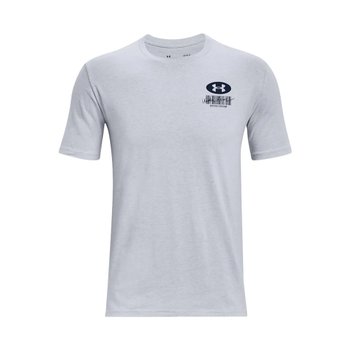 언더아머 남성 심볼 바코드 반팔티셔츠_1370527-011