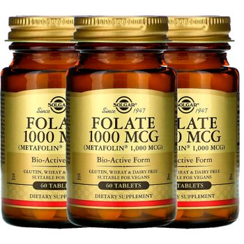 [해외] Solgar 메트포민 엽산1000MCG 60정 3팩
