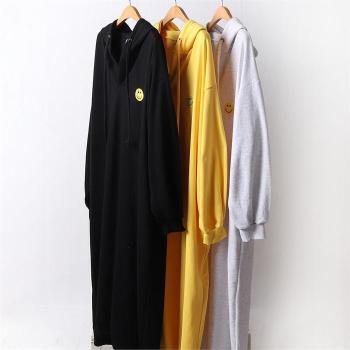 빅사이즈사랑해요 I176L202 브이넥후드롱원피스 RA (8197394A)