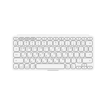 로지텍코리아 KEYS-TO-GO 2 For iPad 휴대용 무선 블루투스 키보드 맥용 (페일그레이)