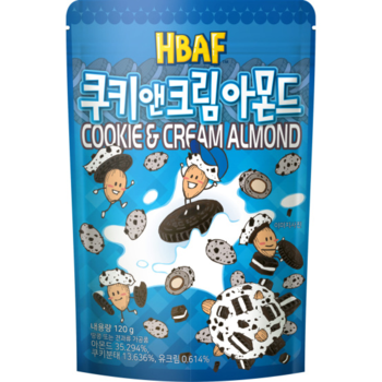 (주)길림양행 [신세계백화점]영남 쿠키앤 크림아몬드 120g