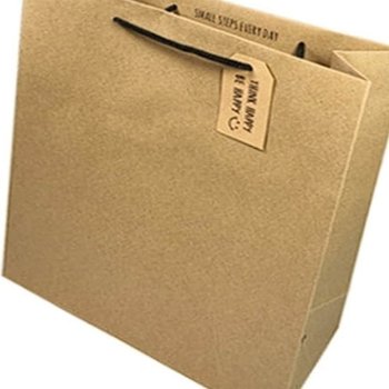 크라프트 디자인 쇼핑백 제과점 세로형 포장봉투 소비자용 세로 봉투 고급