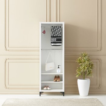 (착불) 스카프 가방 액세서리 옷장 57cm P0000JCW
