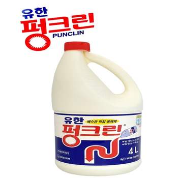 욕실 421HHH41 배수구 청소 펑크린 4L 배수관 세정제 클리너
