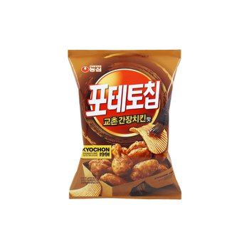 [농심] 포테토칩 교촌간장치킨맛 95g