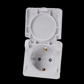 전기콘센트 매입콘센트(플러스) 정사각 폴더용 1구 화이트