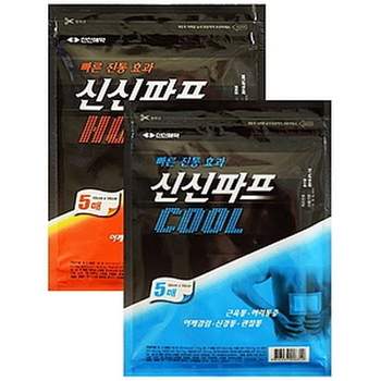 붙이는 파스 (신신파프 COOL) 1PK(5매)