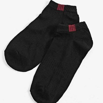 남성 발목양말 10켤레 세트 블랙 무지발목양말 (WFG1MGK)