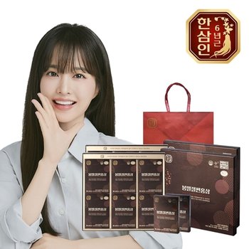 [농협홍삼] 한삼인 봉밀절편홍삼 20g 6입 2세트+쇼핑백