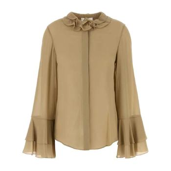 25 FW 끌로에 실크 셔츠 CH24WHT75117 TP430312481